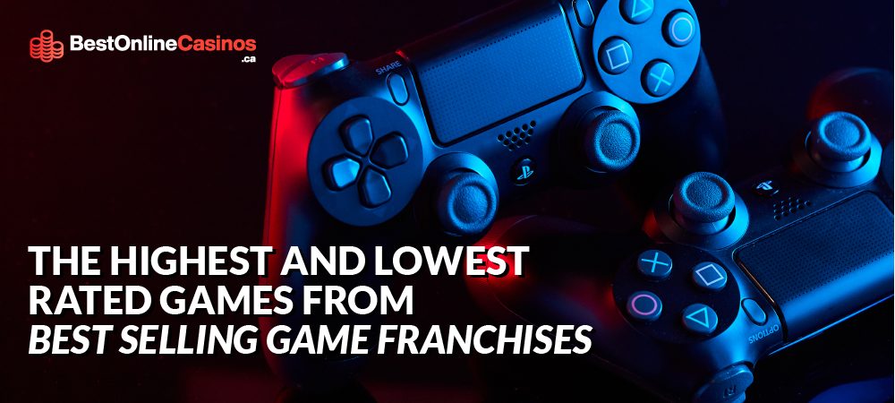 The Highest and Lowest-Rated Games from Best-Selling Franchises